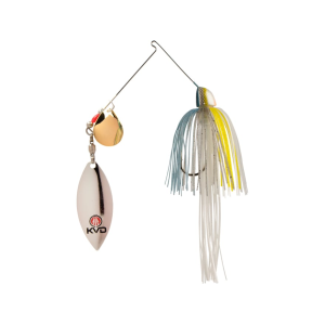 STRIKE KING KVD Finesse Tandem Spinnerbait 3/8oz Sexy Shad Gold/Nickel