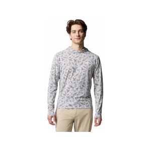 Columbia Men's PFG Uncharted Hoodie Cool Gray Huntfish Medium - Columbia