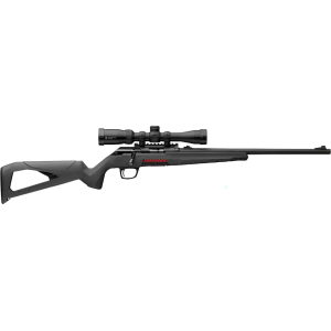 Winchester Xpert Bolt Action Rifle 22 Long Rifle 18" Matte Barrel Matte Frame Black Field Stock With Scope