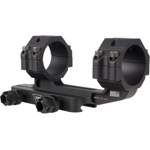 TRIJICON Q-LOC Quick-Release Extended Cantilever 1-Piece Picatinny Mount Integral 35mm Rings Matte Black Medium