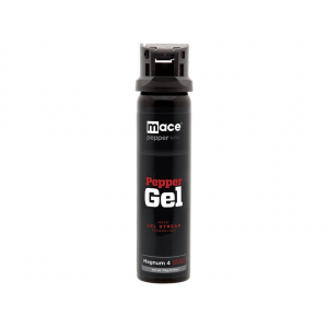 MACE BRAND Home Defense Gel Pepper Spray 79 Gram Aerosol 10% OC Gel Plus UV Dye Black