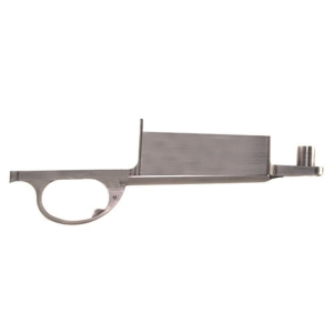 Jerry Fisher Trigger Guard Assembly with Round Bottom Floorplate Mauser 98 Steel in the White - Jerry Fisher