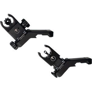 Ultradyne C4 Offset Folding Sight Set LR-308 Aluminum Black - Ultradyne