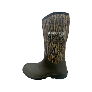Frogg Toggs Men's Ridge Buster 5mm Waterproof Rubber Boots Neoprene Mossy Oak Bottomland 13 D - Frogg Toggs