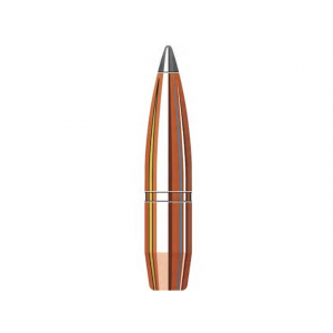 FACTORY SECOND BULLETS 243 Caliber, 6mm (243 Diameter) 90 Grain Expanding Polymer Tip Boat Tail Lead-Free Box of 50 (Bulk Packaged)