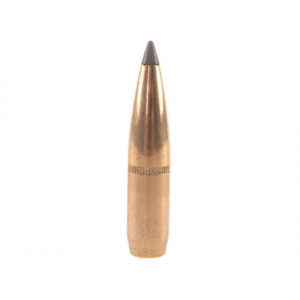FACTORY SECOND BULLETS Factory Second 6.5mm, 264 Caliber (264 Diameter) Bullets 129 Grain Polymer Tip with Cannelure Box of 100 (Bulk Packaged)