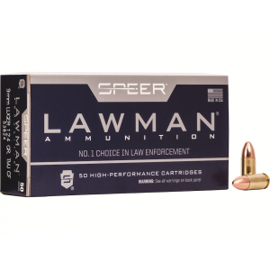 er Lawman Cleanfire 9mm Luger 124 Grain Full Metal Jacket Case Of 1000 (20 Boxes Of 50) Ammo