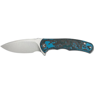 CIVIVI Limited Edition Mini Praxis Pocket Knife 2.98" Drop Point CPM S35VN Satin Blade Fat Carbon Handle Arctic Storm - Civivi