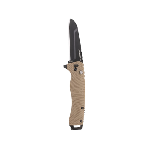 Outdoor Edge Razor XD1 Pocket Knife 3" Sheepsfoot 420J2 Black Oxide Blade Glass Filled Nylon Handle Tan - Outdoor Edge