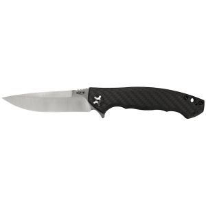 Zero Tolerance 0452CF Pocket Knife 4.1" Drop Point S35VN Blade Carbon Fiber Handle Black - Zero Tolerance