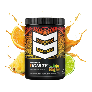 MTN OPS Ignite Energy Drink Powder Mai Tai 45 Servings
