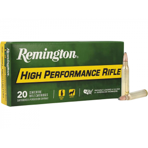 REMINGTON High Performance Rifle 223 REMINGTON Ammo 55 Grain Jacketed Soft Point Lead Free Box Of 20