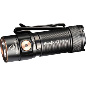 Fenix E18R V2.0 EDC Rechargeable Flashlight Black - Fenix