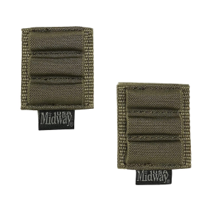 MidwayUSA 3-Round Ammo Holder Olive Drab 2PK - Midwayusa