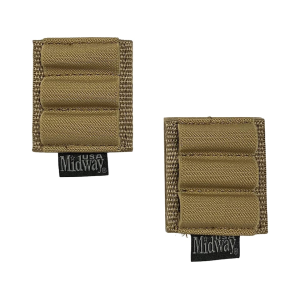 MidwayUSA 3-Round Ammo Holder Coyote 2PK - Midwayusa