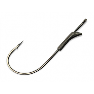 GAMAKATSU G-Finesse Worm Light Hook #1 Black 4PK