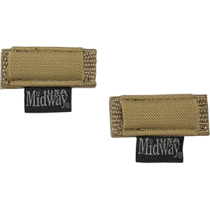 MidwayUSA 1-Round Ammo Holder Coyote 2PK - Midwayusa
