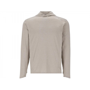 SIMMS Men's SolarFlex Hoodie Dolomite Heather 2XL
