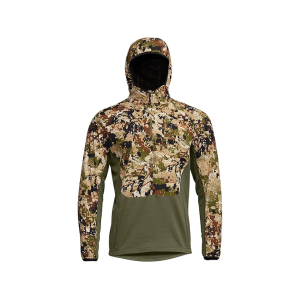 SITKA GEAR Men's Ambient 75 Quarter Zip Hoodie Gore Optifade Subalpine 2XL