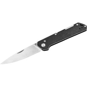 Boker Knives Kihon Binfold 42a Pocket Knife 2.99" Drop Point CPM MagnaCut Satin Blade Stainless Steel Handle Black - Boker Knives