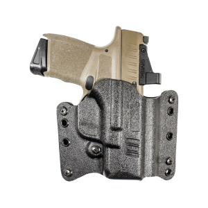 DeSantis Gunhide Raptor 2.0 OWB Holster Right Hand Sig Sauer P365 Xmacro Optics Ready Kydex Black - Desantis Gunhide