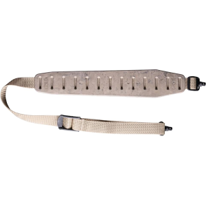 Quake Claw 2.0 Flush Cup Rifle Sling with QD Swivel Nylon and Rubber Sand Camo - Quake