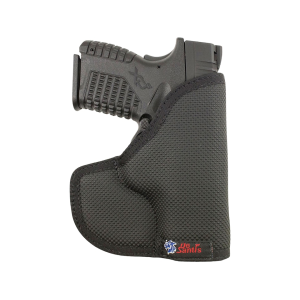 DeSantis Gunhide Nemesis Pocket Holster Ambidextrous Sig Sauer P365 X-Macro, Springfield Hellcat Pro Nylon Black - Desantis Gunhide