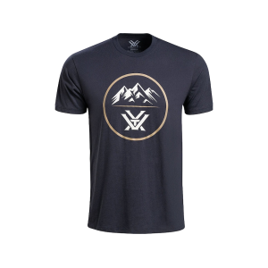 VORTEX OPTICS Men's Three Peaks Short Sleeve T Shirt Polar Night XL