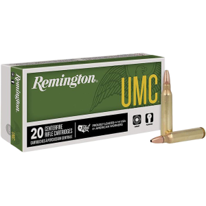 Remington UMC 223 Remington Ammo 45 Grain Jacketed Hollow Point Case of 200 (10 Boxes of 20) - Remington