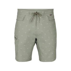 SIMMS Men's Seamount Board Shorts Fishtail Pale Pine 40