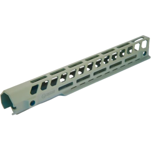 Victor Company AX HR1 Competition Handguard for Accuracy International AX308 Chassis Length Short Action 15" ARCA and M-LOK Aluminum AI Green - Victor Company