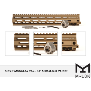 GEISSELE Super Modular MK8 AR-15 M-Lok Handguard 13.5