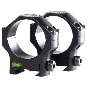 Tier One Superlight Hunting Picatinny Scope Rings 36mm Matte Black Medium - Tier One