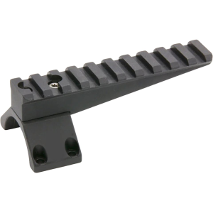 Tier One Short Saddle RAPTAR Ring Top Rail for 30mm Rings Matte Black - Tier One