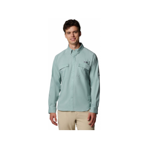 Columbia Men's Shadowcaster Zero Shirt Crushed Blue XL - Columbia