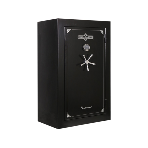 Surelock Security Lieutenant Fire-Resistant 30 Gun Safe with Electronic Lock Black