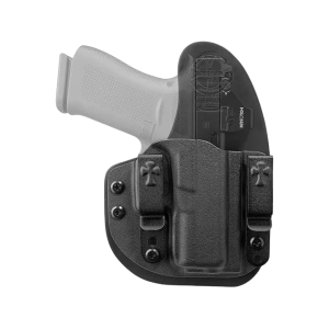 CROSSBREED HOLSTERS Reckoning IWB Holster Right Hand Glock 43X MOS with Streamlight TLR-7 Sub Kydex Black