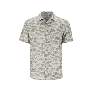 SIMMS Men's Challenger Long Sleeve Shirt Freshwater Aspen Medium