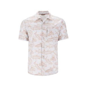 SIMMS Men's Challenger Long Sleeve Shirt Saltwater Cloud Medium