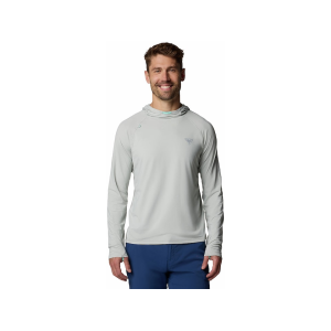 Columbia Men's Wild Cast Sun Hoodie Cool Gray Large - Columbia