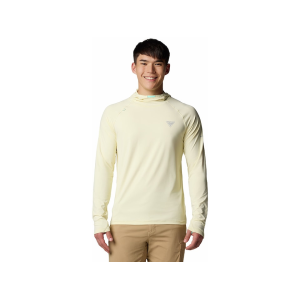 Columbia Men's Wild Cast Sun Hoodie Lemon Wash Medium - Columbia