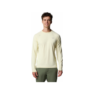 Columbia Men's Wild Cast Sun Shirt Lemon Wash Medium - Columbia