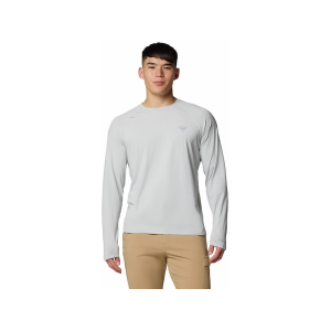 Columbia Men's Wild Cast Sun Shirt Cool Gray Large - Columbia