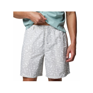 Columbia Men's Super Backcast II Swim Trunks Cool Gray Cast N Blast 2XL - Columbia