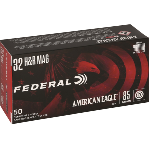 Federal Premium American Eagle 32 H&R Magnum Ammo 85 Grain Jacketed Soft Point Box of 50 - Federal Premium