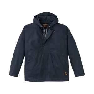 FILSON Men's Ranger Lightweight Anorak Rain Jacket Dark Navy Large