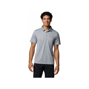Columbia Men's Sage Peak Knit Polo Columbia Gray Heather XL - Columbia