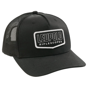 Leupold Men's Riflescopes Trucker Hat Black One Size Fits Most - Leupold
