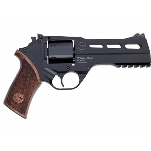 CHIAPPA Rhino 50 Ds 9mm Luger Revolver 5" Black Barrel 6 Round Walnut Grip