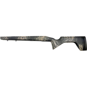 Grayboe Trekker Rifle Stock R700 Right Hand Short Action Universal Inlet Gap Splash Camo - Grayboe